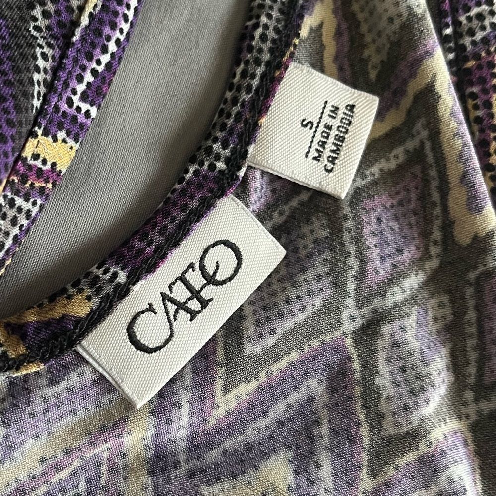 🎄Cato Aztec Pattern Halter Top - Picture 7 of 10